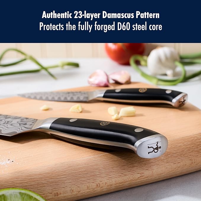 HENCKELS Compass Damascus 2-pc Damascus Chef's Knife Set