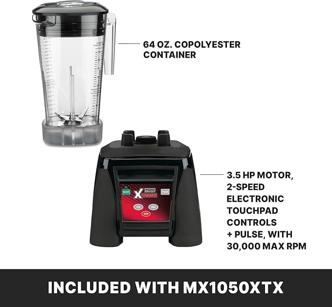 Waring Blender with Electronic Keypad & 64 oz. Copolyester Jar