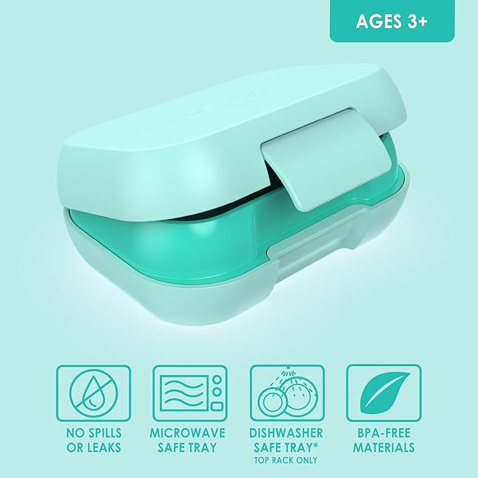 Bentgo Kids Snack Leak-Proof 2 Compartment Bento-Style Container