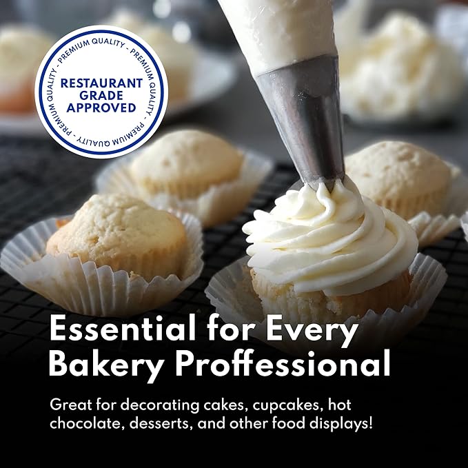 New Star Foodservice 20 Inch Bakery-Grade Plastic Pastry Bag, Reusable Cake Decorating and Piping Bag