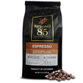 BEYOND 85 COFFEE, Espresso, Premium Colombian Coffee, Medium Roast, Fruity, Nutty & Chocolatey Notes, Whole Bean, 12 OZ