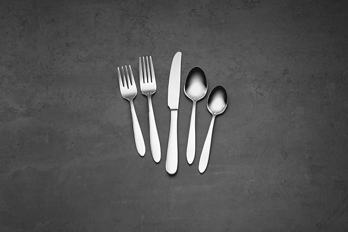Oneida Mooncrest 20-Piece 18/0 Silverware Set for 4, Flatware