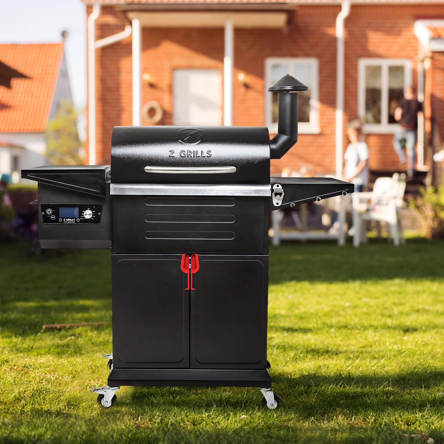 Z GRILLS 600D2 Wood Pellet BBQ Grill, 572 Sq In, PID 3.0