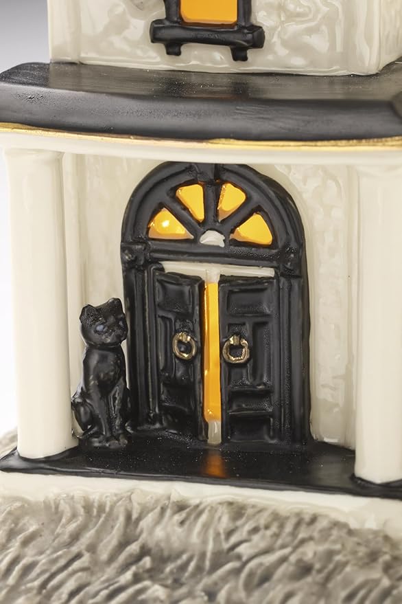 Lenox Vintage Halloween Light-Up Manor Figurine