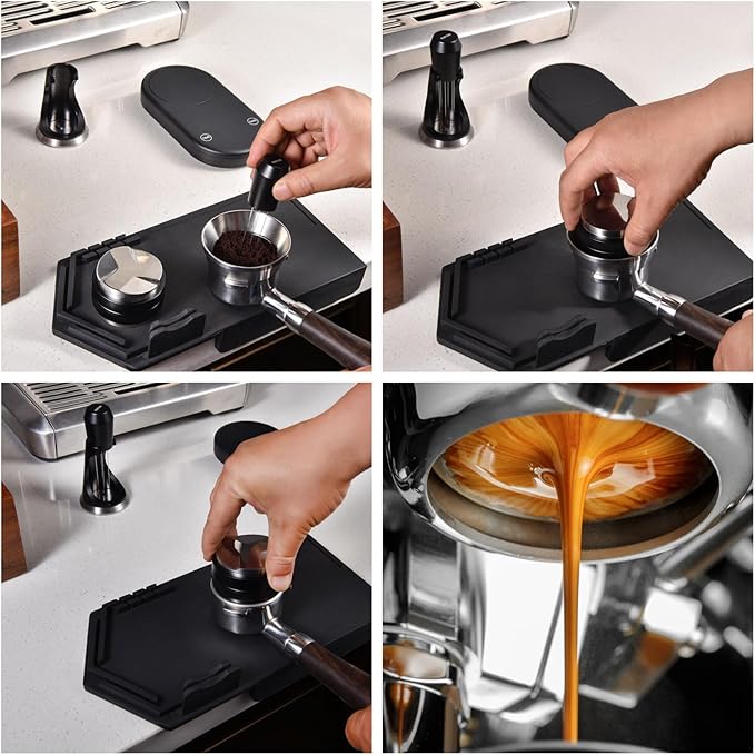 MATOW 6 Prong WDT Espresso Tool with Weighted Stand