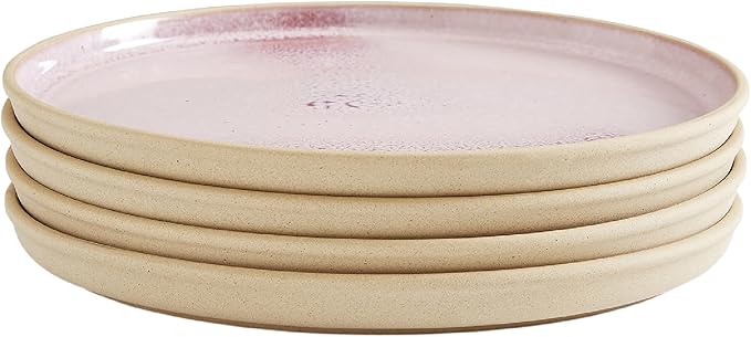 Portmeirion Minerals Dinner Plate - Rose Quartz, Set of 4