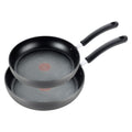 T-Fal Ultimate Hard Anodized Non Stick Jumbo Cooker With Lid & Helper Handle 5 Quart, Oven Broiler Safe 400F, Lid Safe 350F, Cookware, Deep Frying Pan, Skillet, Pots and Pans, Dishwasher Safe, Onyx