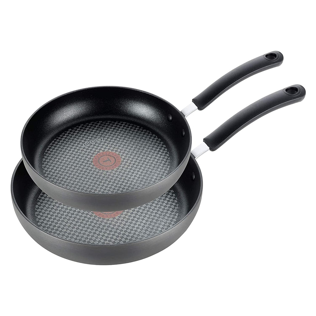 T-Fal Ultimate Hard Anodized Non Stick Jumbo Cooker With Lid & Helper Handle 5 Quart, Oven Broiler Safe 400F, Lid Safe 350F, Cookware, Deep Frying Pan, Skillet, Pots and Pans, Dishwasher Safe, Onyx
