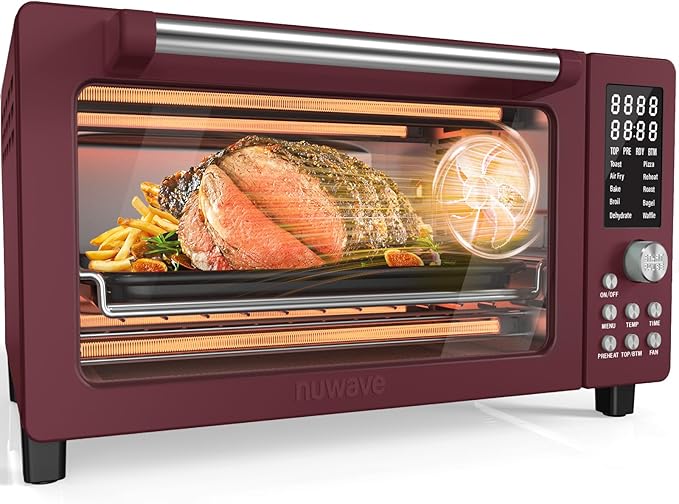 Nuwave Bravo Pro Smart Air Fryer Toaster Oven Countertop Combo