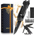 17-in-1 Multitool Knife, Multi-Tool Gift for Men, Camping EDC Pocket Knife