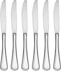 Oneida Flight Dinner Knives Silverware Set for 6, Flatware