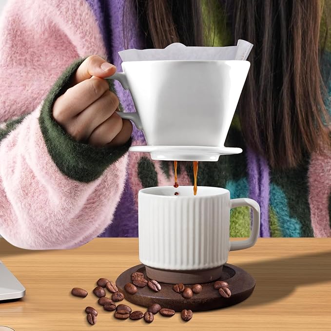 hailanbao Handmade Pour over Ceramic Coffee Dripper