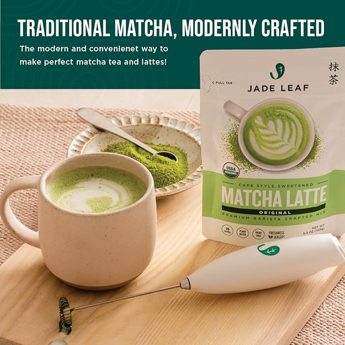 Jade Leaf Modern Matcha Whisk Set
