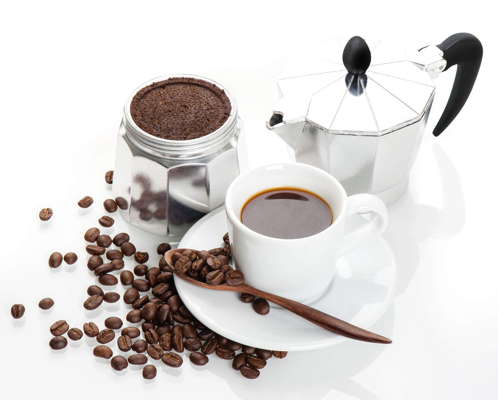 Zulay Kitchen Classic Stovetop Espresso Maker for Great Flavored Strong Espresso, Classic Italian Style 3 Espresso Cup Moka Pot, Makes Delicious Coffee, Easy to Operate & Quick Cleanup Pot