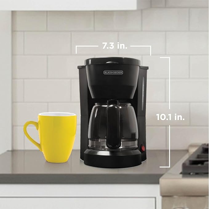 BLACK+DECKER Single-Serve Coffee Maker with 50oz Reservoir