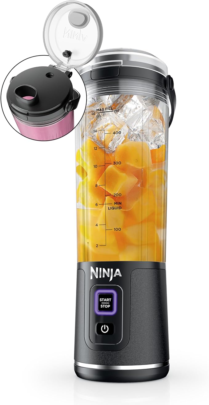Ninja Blast Portable Blender, Cordless, 18oz Vessel, BC151MB
