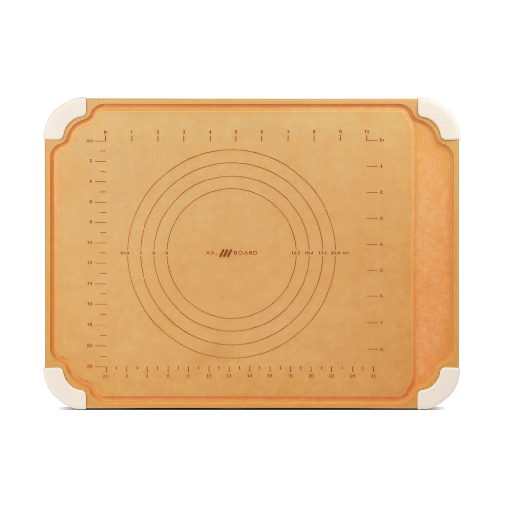VAL CUCINA Wood Cutting Boards for Kitchen, Reversible Chopping Boards with Juice Grooves Non Slip Feet, Natural Wood Fiber, Dishwasher Safe, Eco-Friendly, Juice Grooves,BPA Free