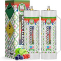 MassGass Whipped Cream Chargers 3.3L 2112g Whip Cream Charger Cylinder Bomb Pop Flavor(2 Cylinders)