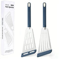 2-Piece Silicone Fish Spatula for Nonstick Cookware,Thin Slotted Turner
