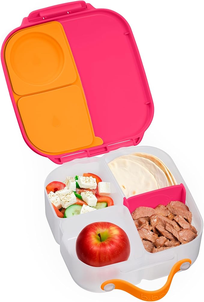 b.box Mini Lunch Box, Snack Containers for Kids, Lunch Box Kids, 4.25 Cup