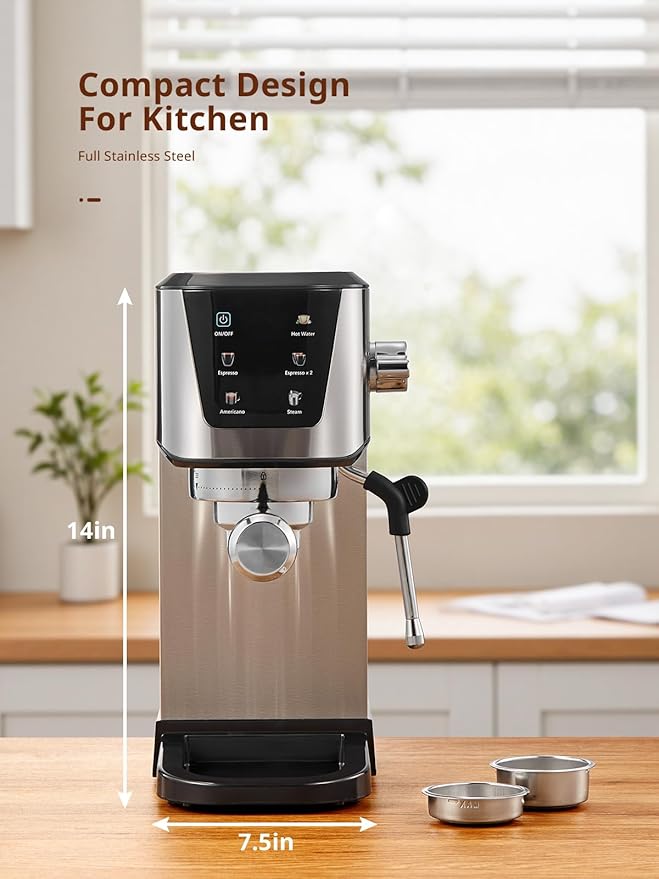 UDI Espresso Machines, 20 Bar Espresso Coffee machine