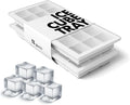 Ice Cube Tray with Lids, Small Silicone Molds for Cocktails & Drinks