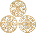 Extra Thick Silicone Trivet Mat for Hot Dishes, Hot Pots and Pans, Pot Holder, Hot Pad to Protect Your Table and Countertop, Kitchen Decor and Accessories,Beige,Set of 3