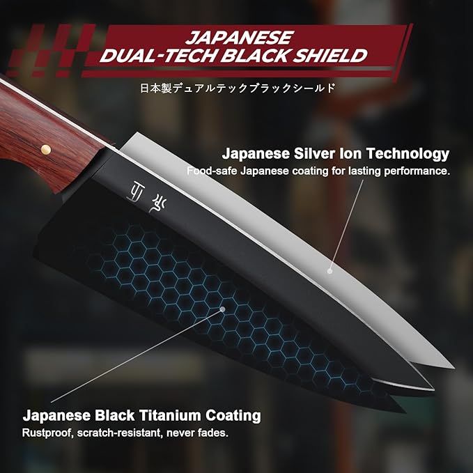 DRGSKL Kitchen Utility Knife From Japan - Small Chef Knife 5 Inch