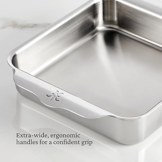 Hestan Provisions OvenBond - 8" x 8" Stainless Steel Square Baking Pan