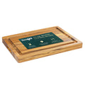 Yes4All Solid Teak Cutting Boards for Kitchen, [17''L x 13''W x 1.5” Thick] Medium Edge Grain Butcher Block Cutting Board, Wood Cutting Boards with Juice Grooves and Easy Grip Handle