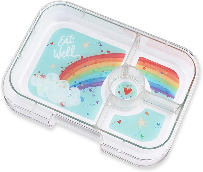Yumbox Panino Leakproof Bento Lunch Box, Power Pink Rainbow