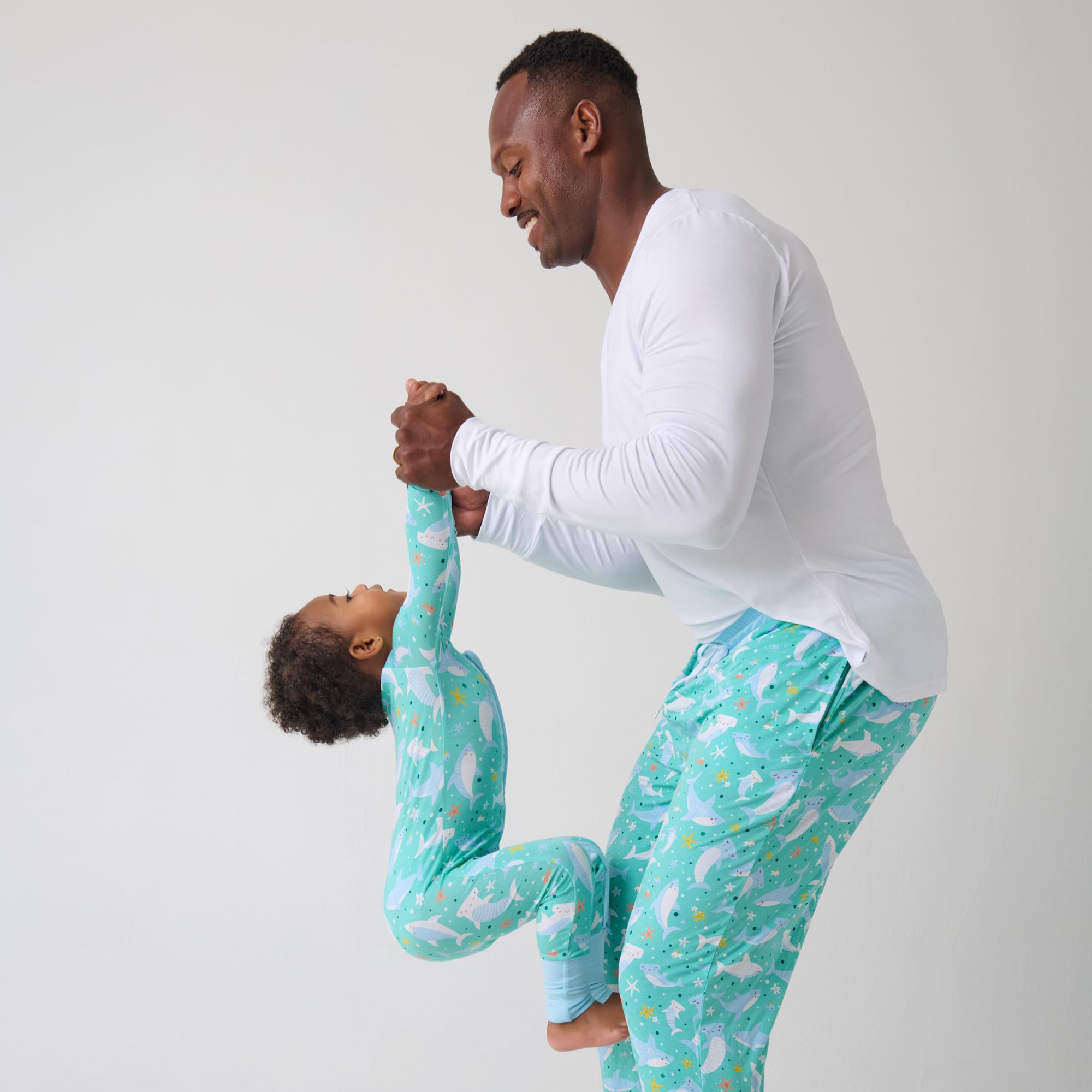 Little Sleepies Baby Pajamas, Shark Soiree, 18-24M