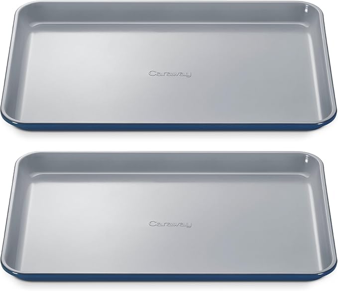 Caraway Non-Stick Ceramic Medium Baking Sheet Duo