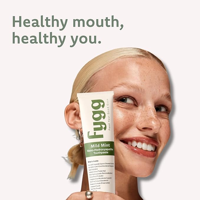 Fygg Fluoride Free Toothpaste, Mild Mint, 4oz
