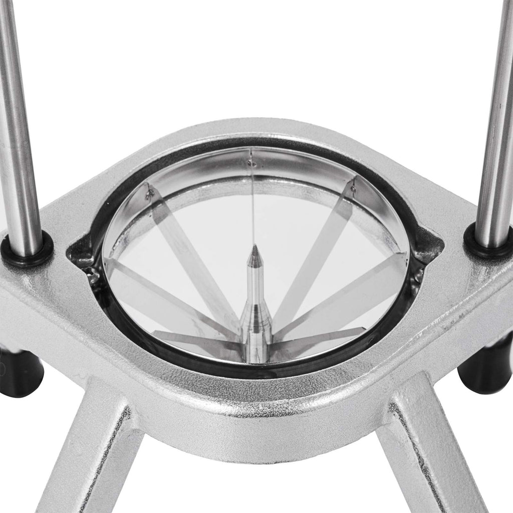 Happybuy 8-Section Commercial Easy Wedger Stainless Steel Blade Fruit Lime Slicer, Lemon Cutter 8 Wedges for Bar Restaurant