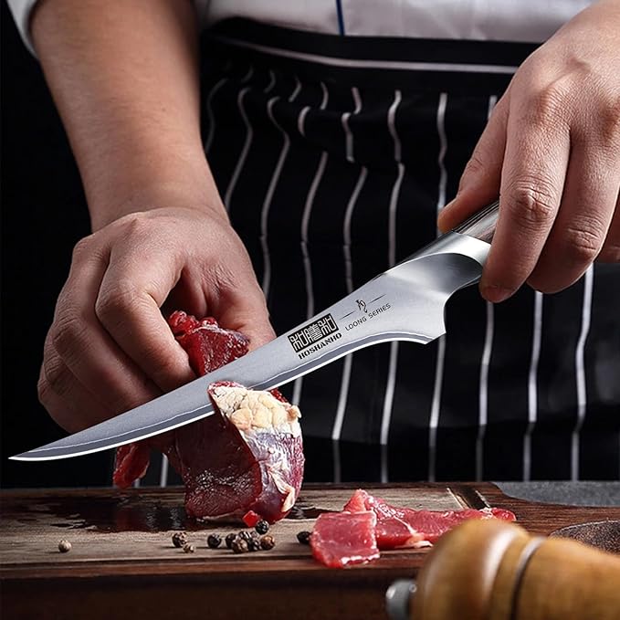 HOSHANHO Fillet Knife 7 Inch, Super Sharp Japanese Fish Boning Knife