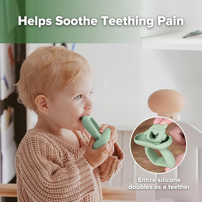 Haakaa Breastmilk Popsicle Mold for Babies, Frozen Breast Milk Teether