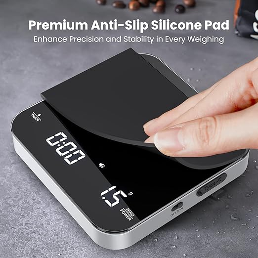 Maestri House S2 Espresso Coffee Scale with Timer 0.1g Precision Shot Scale