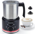 4 in 1 Milk Frother and Steamer, 500ml Stainless Steel Electric Foam Maker