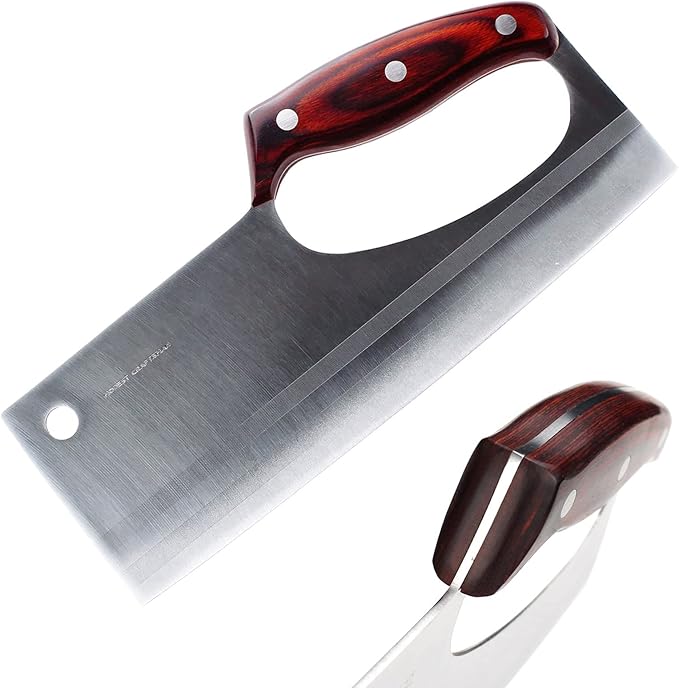 HIDAMOS Meat Cleaver Knife Japanese Chef Knife for Vegeable Meat Cutting