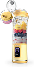 Ninja Blast Portable Blender, Cordless,18oz Vessel, Lemon Meringue, BC151LB