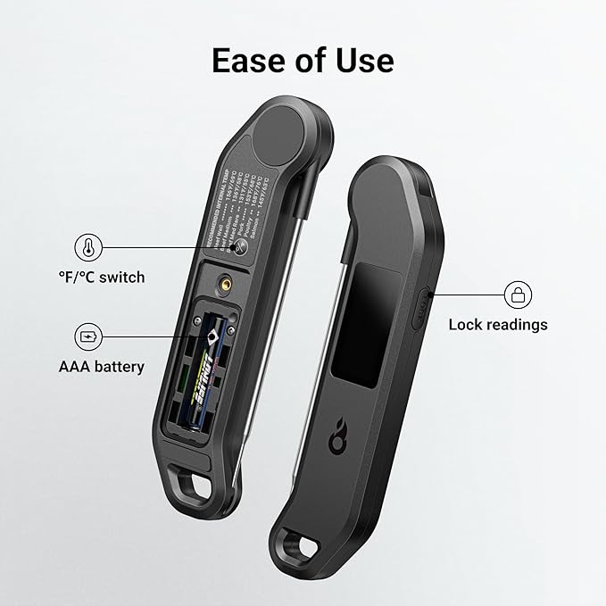 ThermoMaven 1 Sec Professional Digital Meat Thermometer, ±0.5℉ Accuracy
