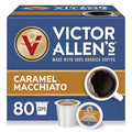 Victor Allen Coffee, Caramel Macchiato Single Serve K-cup, 80 Count (Compatible with 2.0 Keurig Brewers)
