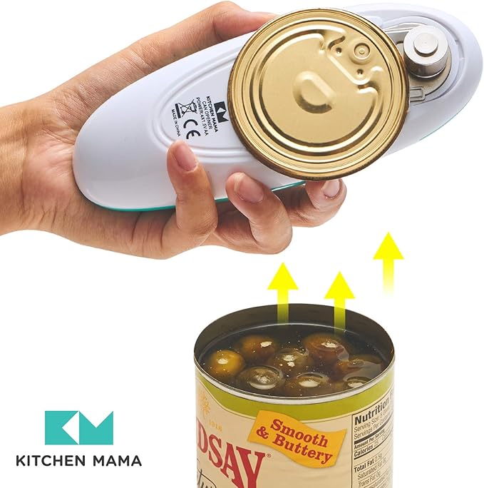 Kitchen Mama Auto Electric Can Opener, Teal