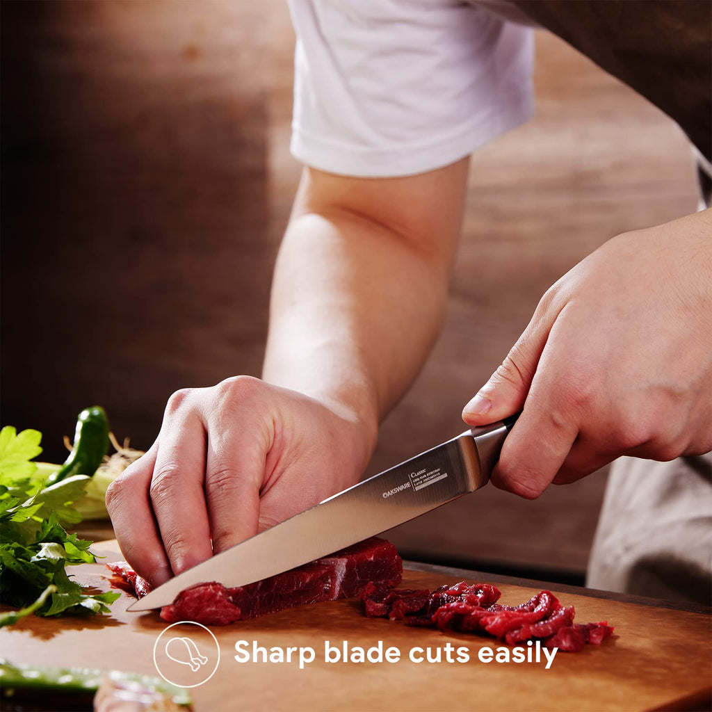 OAKSWARE 5.5 Inch Kitchen Utility Knife, German High Carbon Stainless Steel