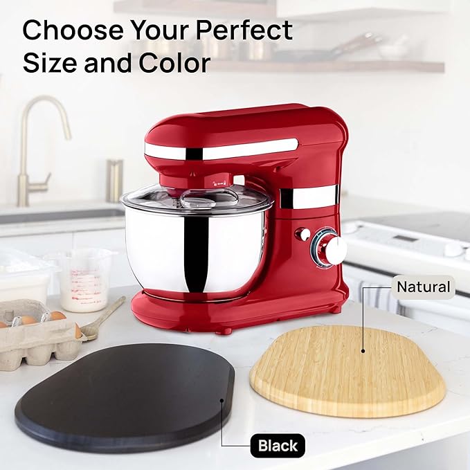 Ibyx Mixer Slider, Stand Mixer Sliding Mat, Natural, 5.5 Qt, Made in Canada