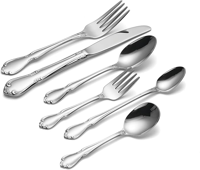 Oneida Silverware, 1-Piece Chateau Fine Flatware Baby Feeder Spoon