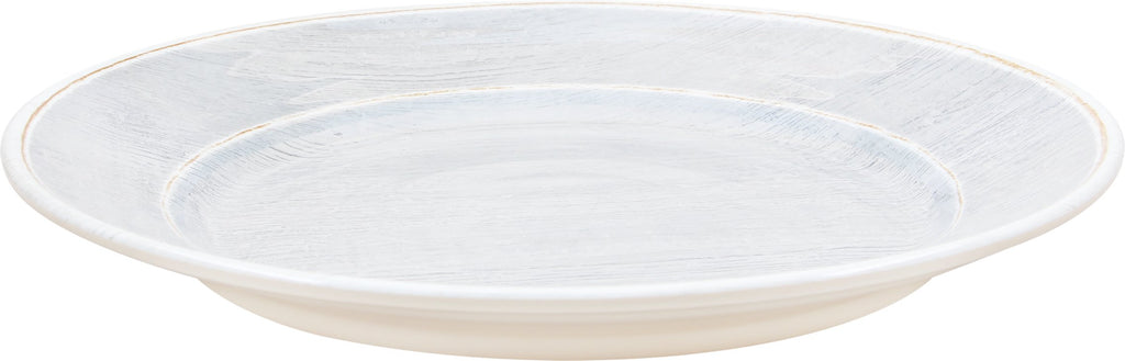 CFS 6400418 Grove Melamine Charger, 12.5", Smoke