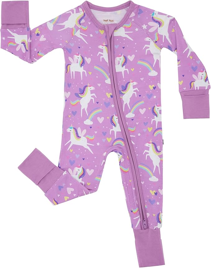 Little Sleepies Baby Pajamas, Sienna's Unicorns, 18-24M