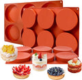 Goensjt 3 Pack Silicone Muffin Top Pans 4 Inch Jumbo Egg Molds